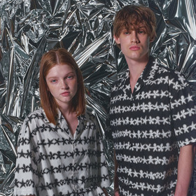 Patterned All Over SS Shirt 詳細画像