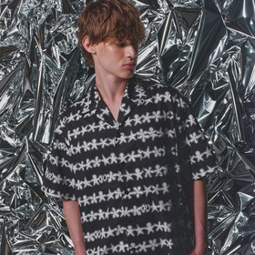 Patterned All Over SS Shirt 詳細画像