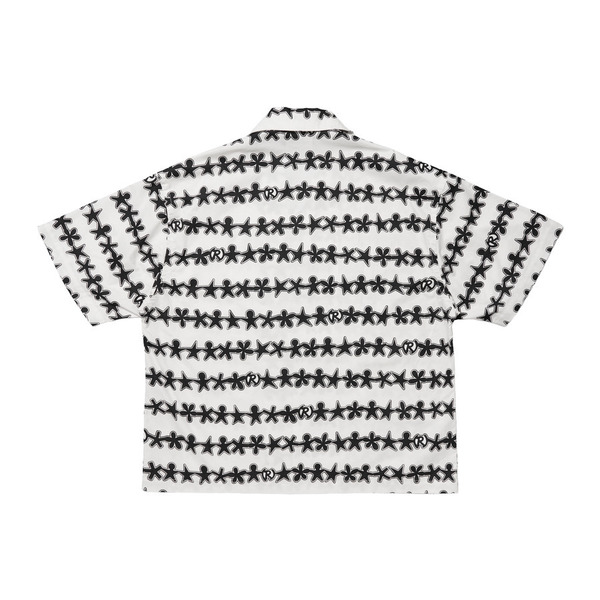 Patterned All Over SS Shirt 詳細画像 Black 1