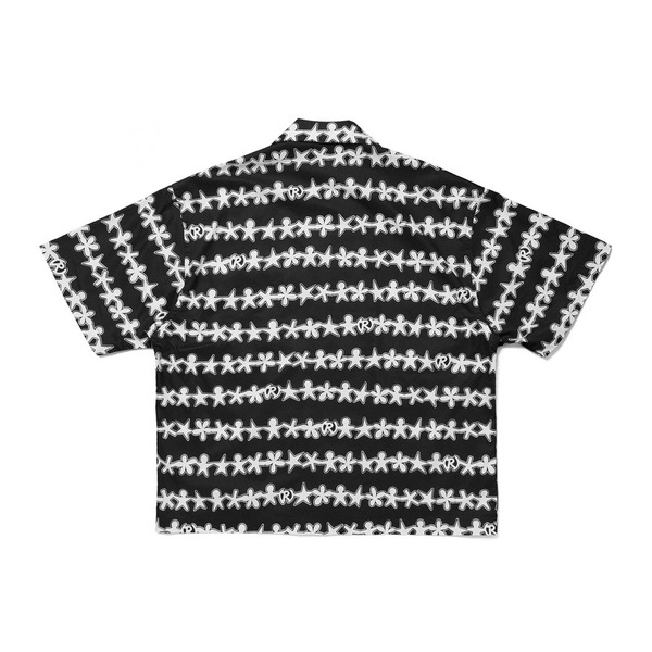 Patterned All Over SS Shirt 詳細画像 Black 4