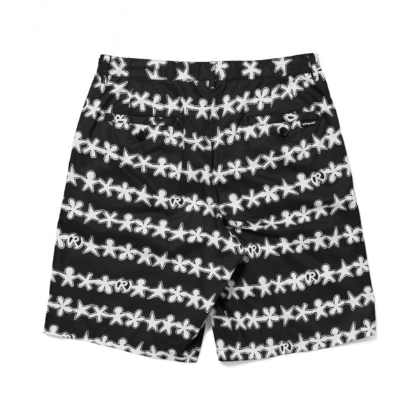 Patterned All Over Shorts 詳細画像 Black 1
