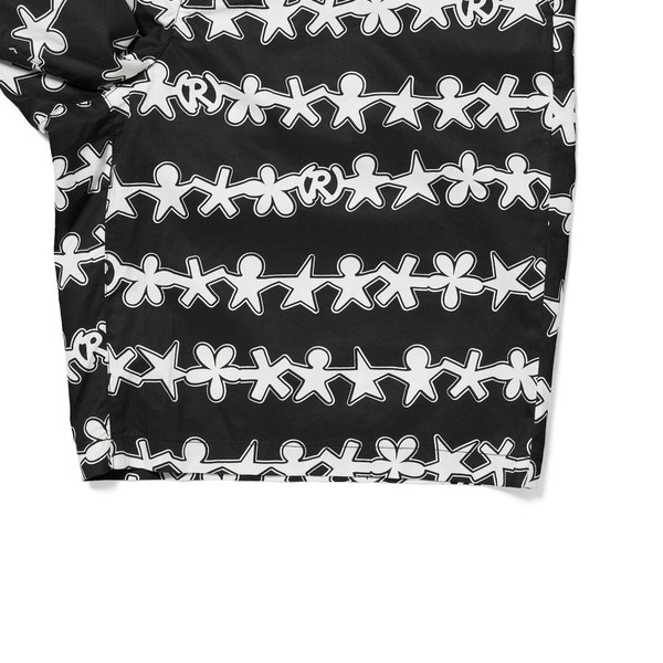 Patterned All Over Shorts 詳細画像 Black 3