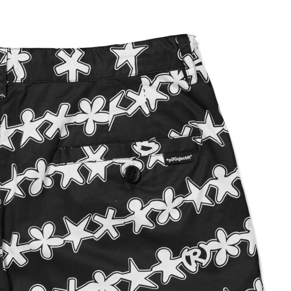 Patterned All Over Shorts 詳細画像 Black 4