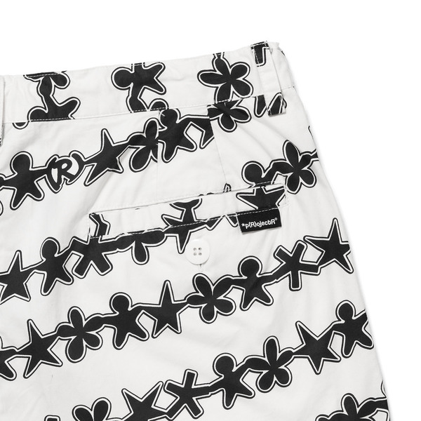 Patterned All Over Shorts 詳細画像 Black 8