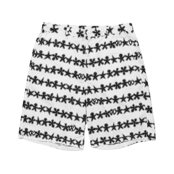 Patterned All Over Shorts 詳細画像 White 1
