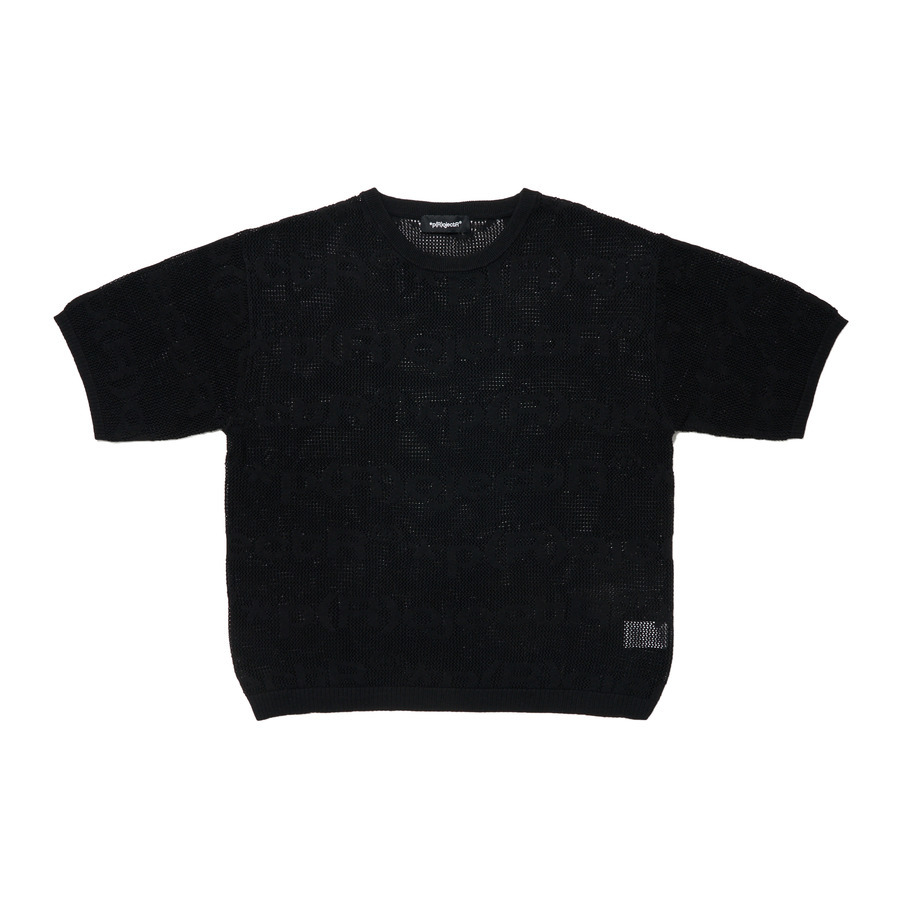 Lace Knit SS Tee | *p(R)ojectR® | VERTICAL GARAGE OFFICIAL