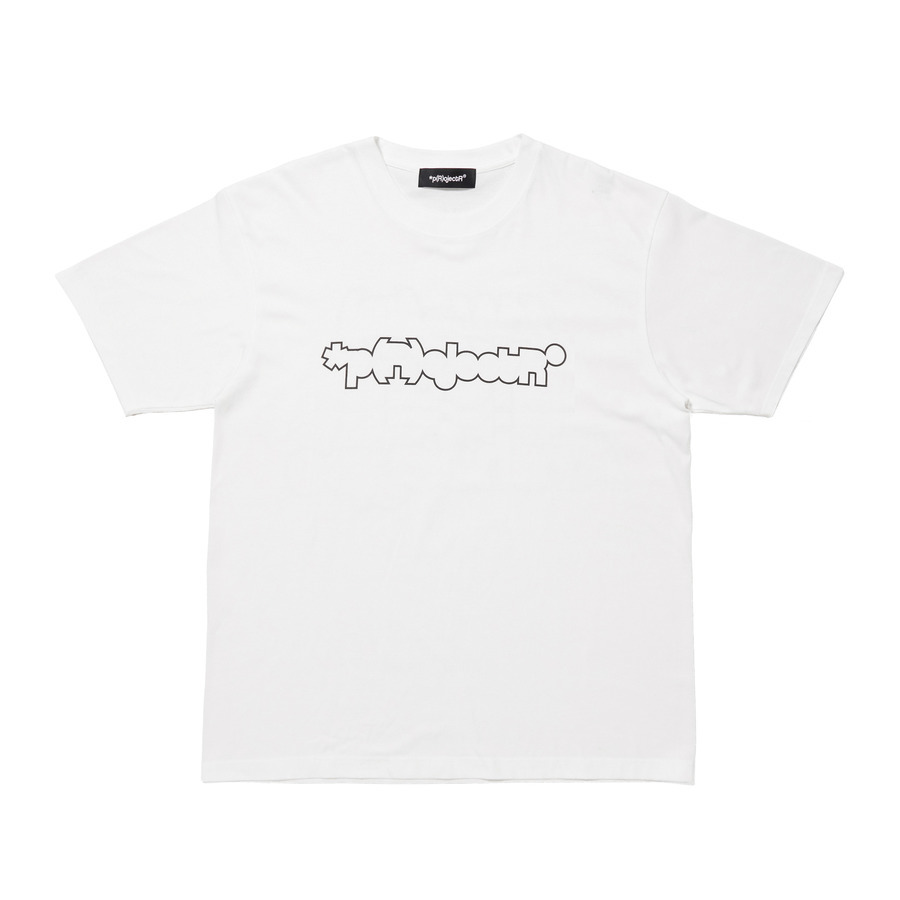 *p(R)ojectR® Edging Logo SS Tee ホワイト Edging Logo SS Tee | *p(R)ojectR® | VERTICAL GARAGE OFFICIAL