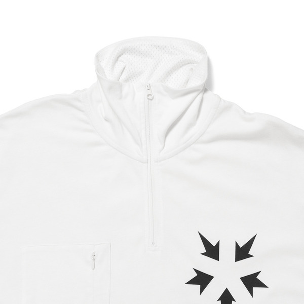 Hi-neck SS Tee 詳細画像 White 7