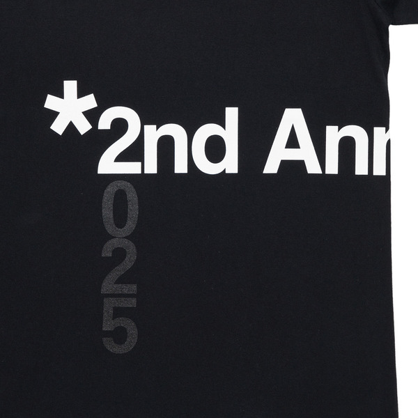 2nd Anniversary Tee 詳細画像 Black 6