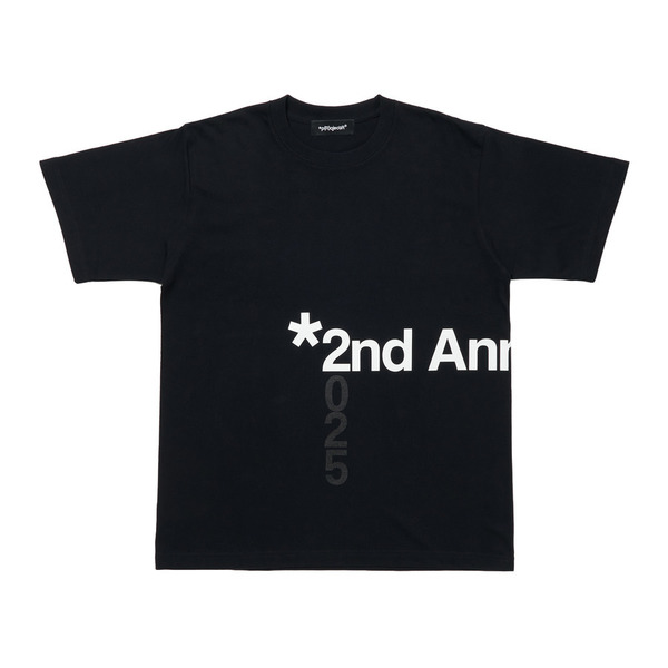 2nd Anniversary Tee 詳細画像 Black 1