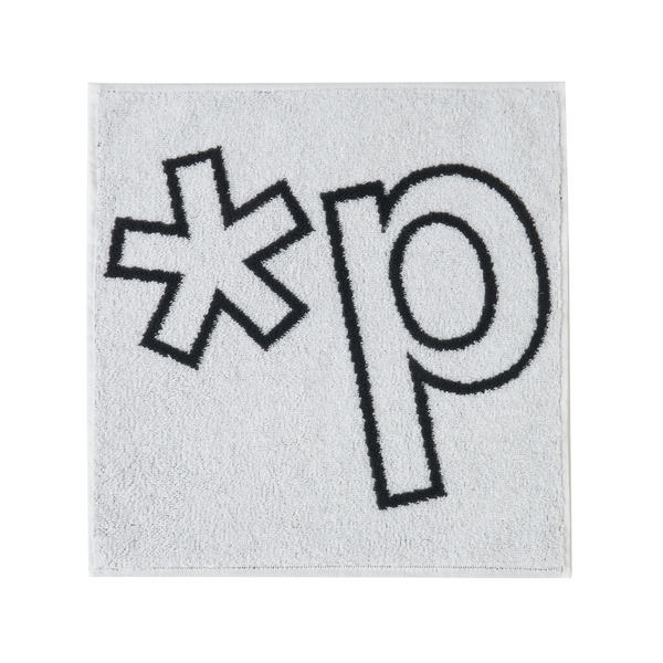 Logo Hand Towel 詳細画像 White 1