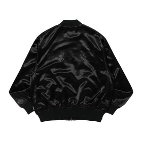 Satin Zip Blouson 詳細画像