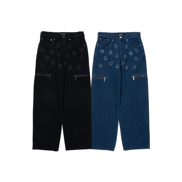Patch Denim Pants 詳細画像 Black 13