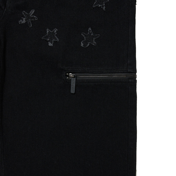 Patch Denim Pants 詳細画像 Black 5