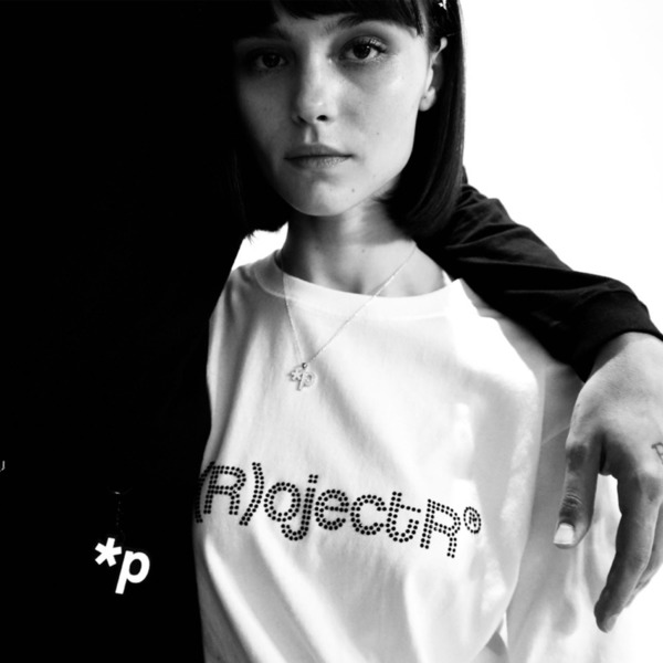 Rhinestone Logo LS Tee 詳細画像 Black 9