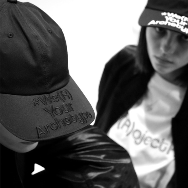 Slogan Brim EMB 6P CAP 詳細画像 Black×White 12