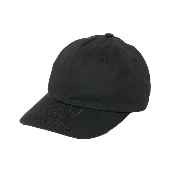 Slogan Brim EMB 6P CAP 詳細画像 Black×Black 1