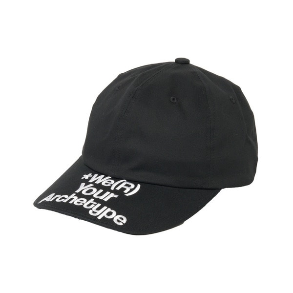 Slogan Brim EMB 6P CAP 詳細画像 Black×White 1