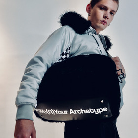 Logo EMB 2way Fake Fur Bag 詳細画像