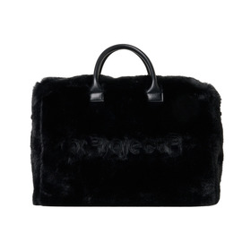 Logo EMB 2way Fake Fur Bag