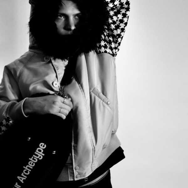 Logo EMB 2way Fake Fur Bag 詳細画像 Black 13