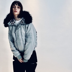 Asterisk Block Check N2B Jacket 詳細画像