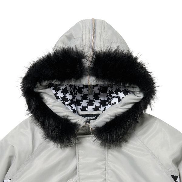 Asterisk Block Check N2B Jacket 詳細画像 Black 10