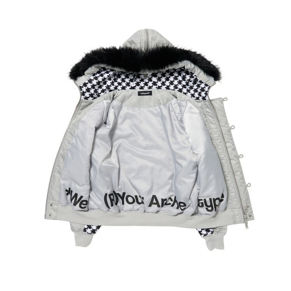 Asterisk Block Check N2B Jacket 詳細画像 Black 15