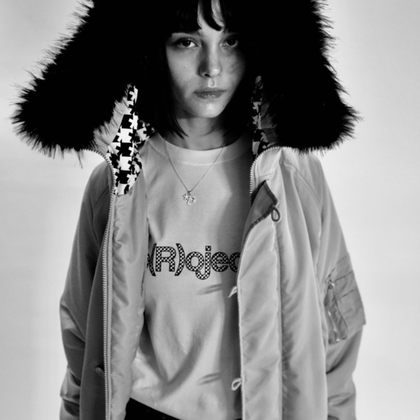 Asterisk Block Check N2B Jacket 詳細画像 Black 17