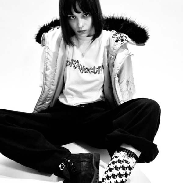 Asterisk Block Check N2B Jacket 詳細画像 Black 20