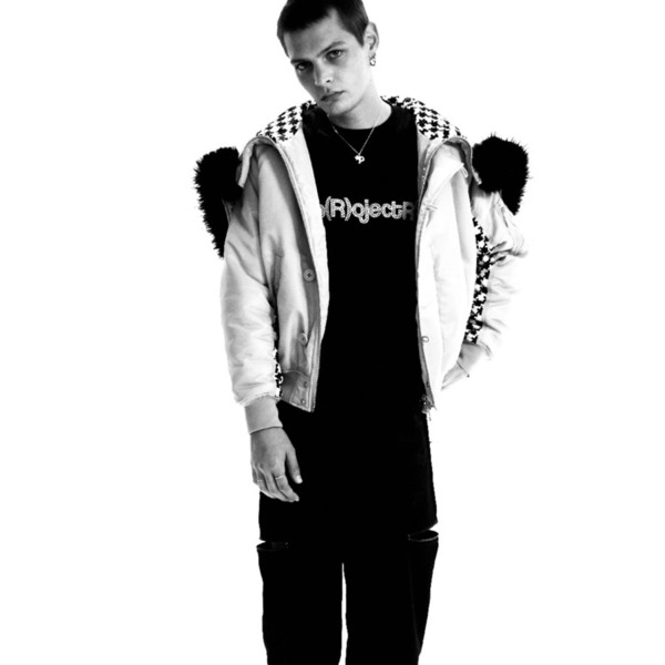 Asterisk Block Check N2B Jacket 詳細画像 Black 27