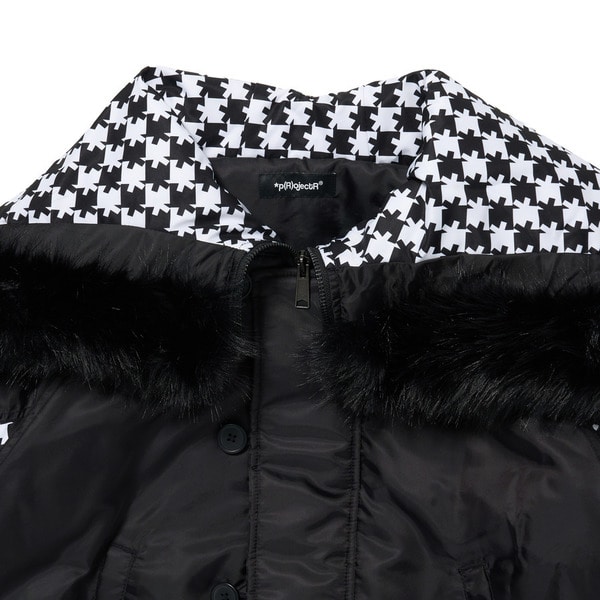 Asterisk Block Check N2B Jacket 詳細画像 Black 5