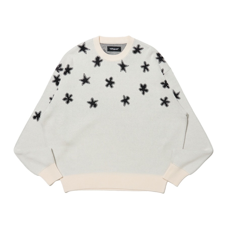 Scattered Characters Knit | *p(R)ojectR® | VERTICAL GARAGE