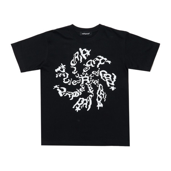 Dark Vortex SS Tee 詳細画像 Black×White 1