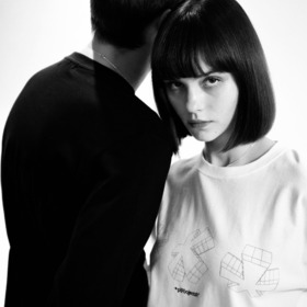 Wire Frame Asterisk LS Tee 詳細画像