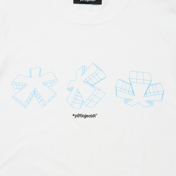 Wire Frame Asterisk LS Tee 詳細画像 White 8