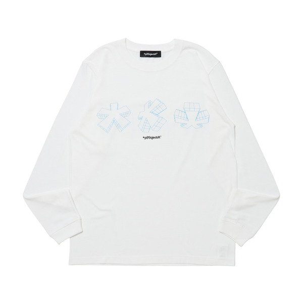 Wire Frame Asterisk LS Tee 詳細画像 White 1