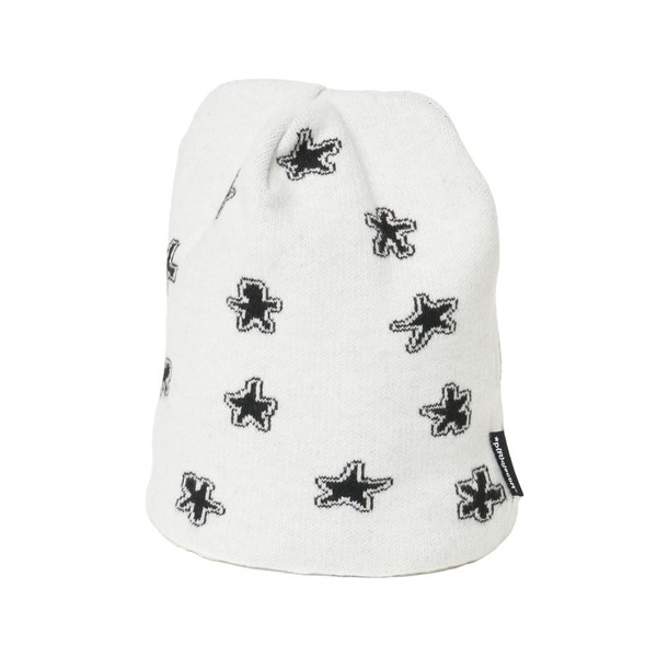 Scattered Characters Beanie 詳細画像 White 6