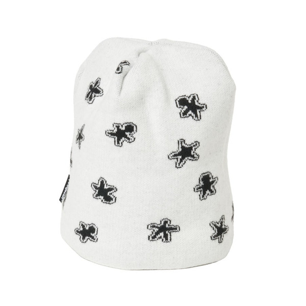 Scattered Characters Beanie 詳細画像 White 7