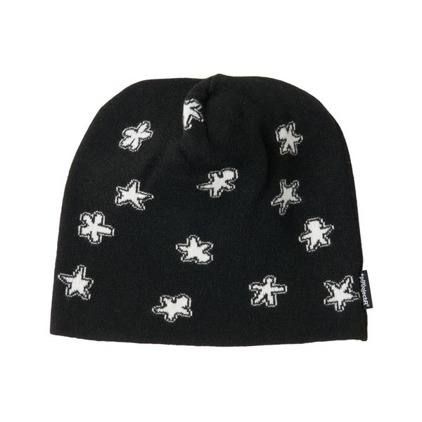 Scattered Characters Beanie 詳細画像 Black 1