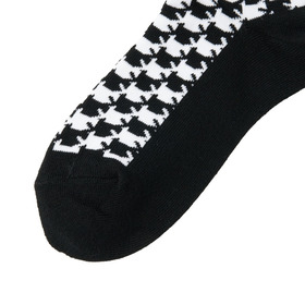 Asterisk Block Check Socks 詳細画像