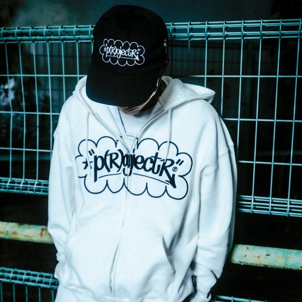 Eric Haze x p(R)ojectR&reg; Logo Hoodie 詳細画像 Black 18