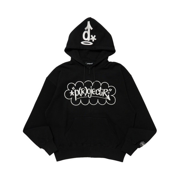 Eric Haze x p(R)ojectR&reg; Logo Hoodie 詳細画像 Black 1