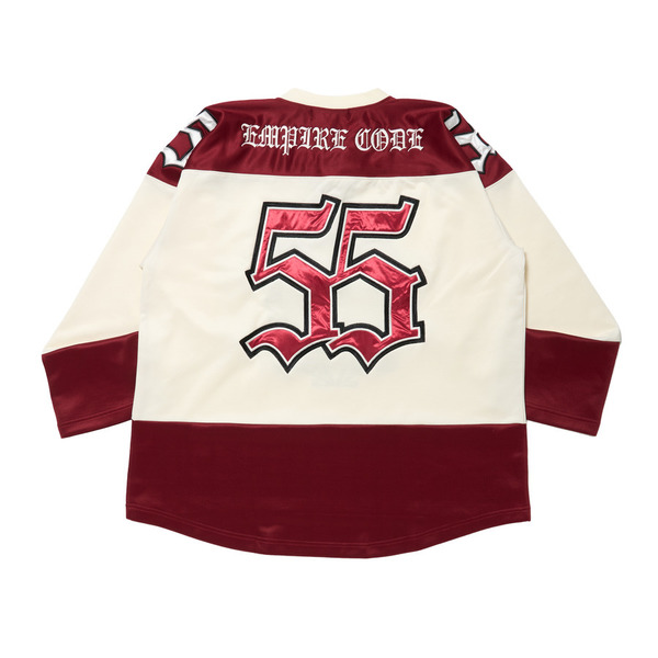 EC Hockey Jersey 詳細画像 Burgundy 1