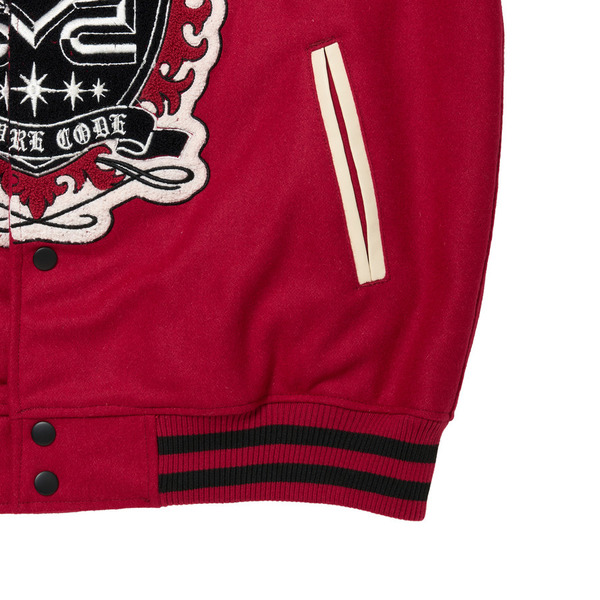 EC Varsity Jacket 詳細画像 Burgundy 4