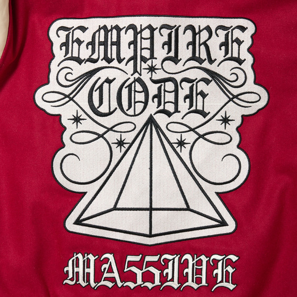 EC Varsity Jacket 詳細画像 Burgundy 7