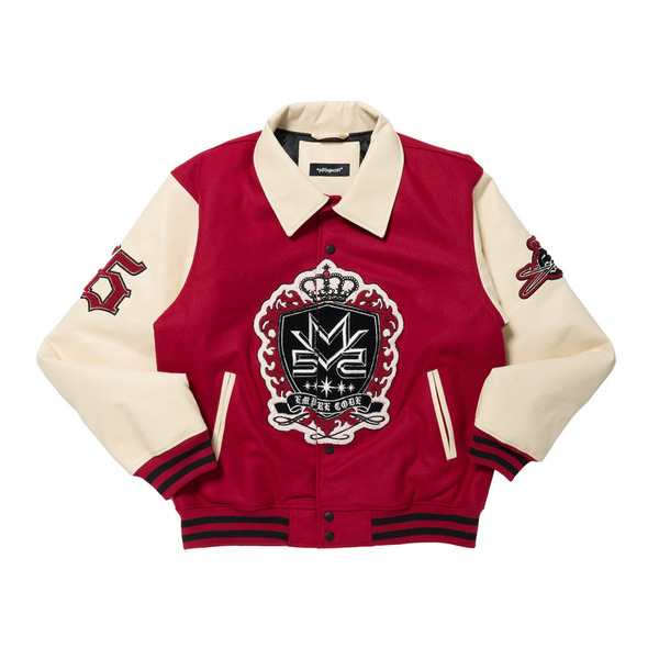 EC Varsity Jacket 詳細画像 Burgundy 1
