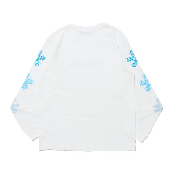 Trival Pop Logo LS Tee 詳細画像 White 5