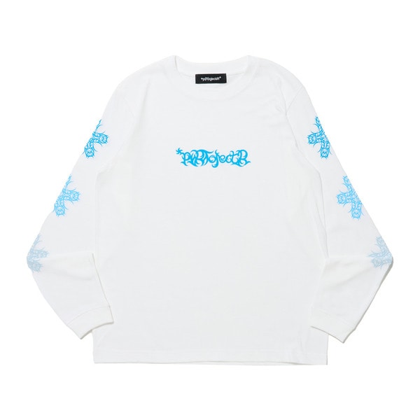 Trival Pop Logo LS Tee 詳細画像 White 1