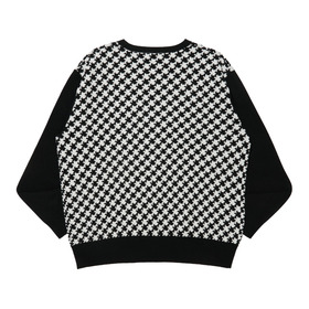 Asterisk Block Check Cardigan 詳細画像